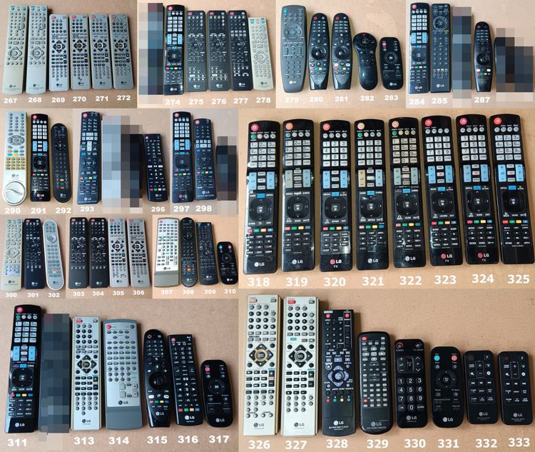 Remote (LG 1-333)รีโมท แอลจี เครื่องเสียง DVD VCD CD TAPE VDO LASER DISC BLU RAY TV รูปที่ 4