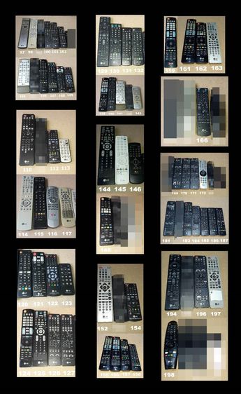 Remote (LG 1-333)รีโมท แอลจี เครื่องเสียง DVD VCD CD TAPE VDO LASER DISC BLU RAY TV รูปที่ 2