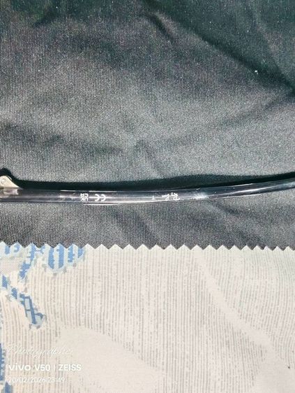 Rayban กรอบเทา เลนส์สายตายาว 275 เลนส์ auto สภาพดี เลนส์ ซ้ายมีรอยนิดนึง ขาย 1700 บาทรวมส่งครับ รูปที่ 5