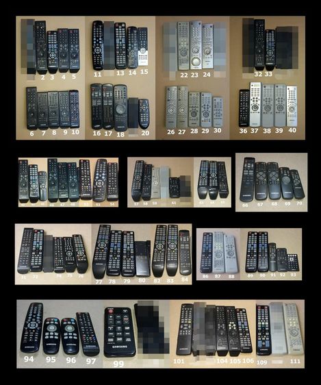 SAMSUNG REMOTE (2-336) รีโมท ซัมซุง เครื่องเสียง DVD VCD CD TAPE VDO LASER DISC BLU RAY COMBO