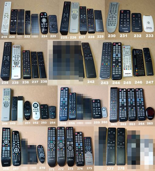 SAMSUNG REMOTE (2-336) รีโมท ซัมซุง เครื่องเสียง DVD VCD CD TAPE VDO LASER DISC BLU RAY COMBO รูปที่ 3