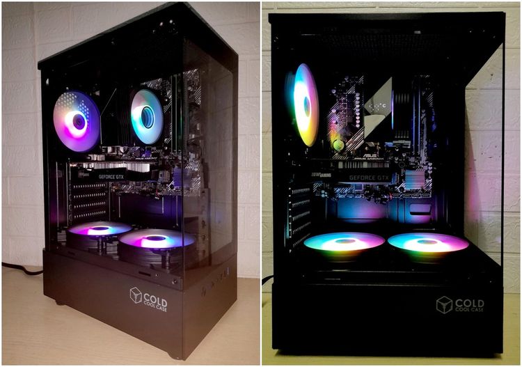 อื่นๆ วินโดว์ มากกว่า 128 กิกะไบต์ อื่นๆ ใช่ 💥 Com ทำงานกราฟิก 3D ตัดต่อคลิป เล่นเกมส์ 💥 CPU RYZEN5 3500X + GTX 1650 OC 4 GB + RAM 16 GB + M.2 250 GB 💥