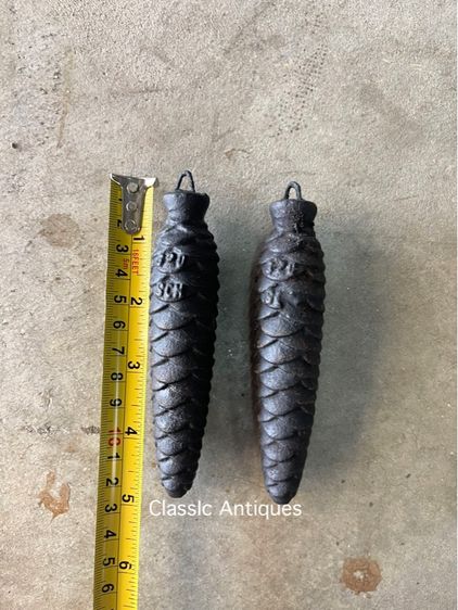 ลูกตุ้ม นาฬิกากุ๊กกู๊ เหล็กหล่อ สะสม รูปที่ 7