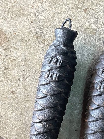 ลูกตุ้ม นาฬิกากุ๊กกู๊ เหล็กหล่อ สะสม รูปที่ 5