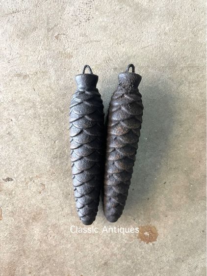 ลูกตุ้ม นาฬิกากุ๊กกู๊ เหล็กหล่อ สะสม รูปที่ 6