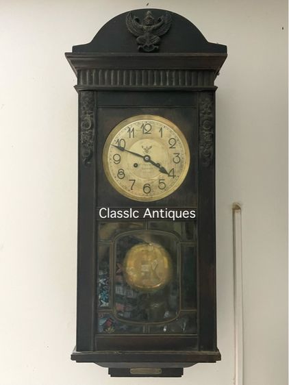 นาฬิกา ตราครุฑ ห้างรัตนามาลาโบราณ เรือนใหญ่ รูปที่ 4