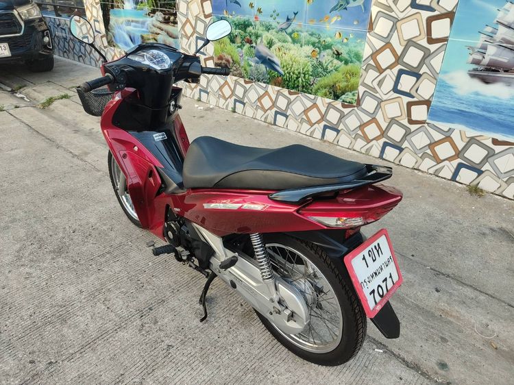 🛵ยังไงก็ขาย WAVE125i ปี 63 เครื่องดี สีสวย สตาร์ทมือ เล่มชุดโอนครบ+เปลี่ยนถ่ายน้ำมันเครื่องฟรี ส่งฟรี30 ก.ม รูปที่ 6