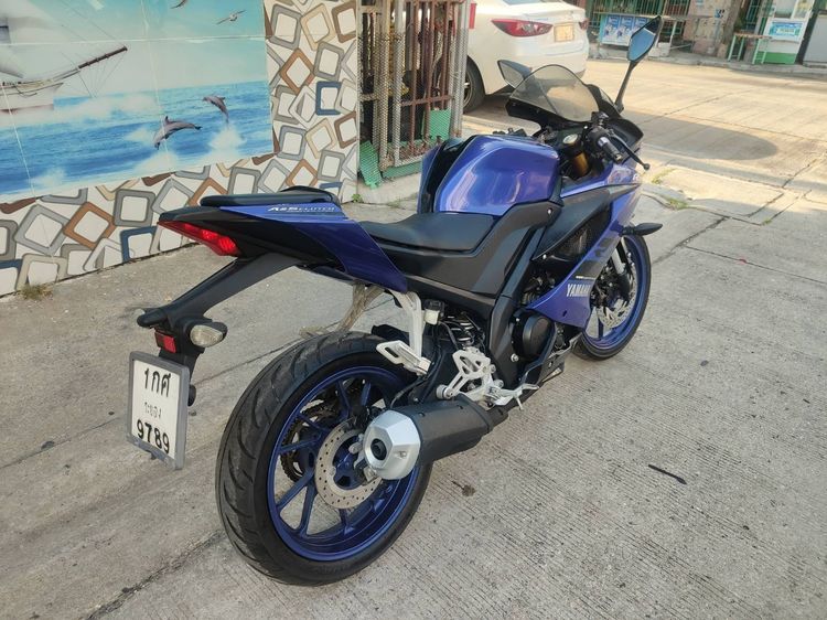 🛵ยังไงก็ขาย R15 ปี 61 เครื่องดี สีสวย สตาร์ทมือ เล่มชุดโอนครบ+เปลี่ยนถ่ายน้ำมันเครื่องฟรี ส่งฟรี30 ก.ม รูปที่ 7