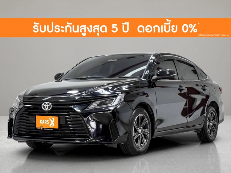 Toyota Yaris ATIV 2023 1.2 Premium Sedan เบนซิน ไม่ติดแก๊ส เกียร์อัตโนมัติ ดำ