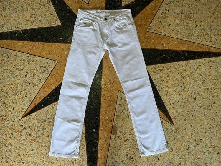 ขาว ยีนส์ 📌TOMMY HILFIGER 👖 เอว30-31