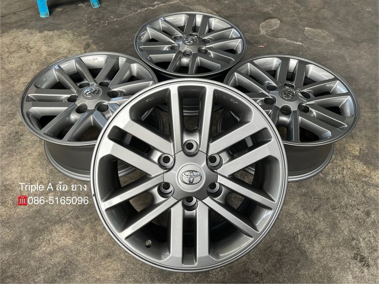 Enkai อะลูมิเนียมอัลลอย 17" ✨ล้อแม็ก✨Toyota Fortuner BMC ขอบ 17 สีเทา💖สวยกริ๊บ💖