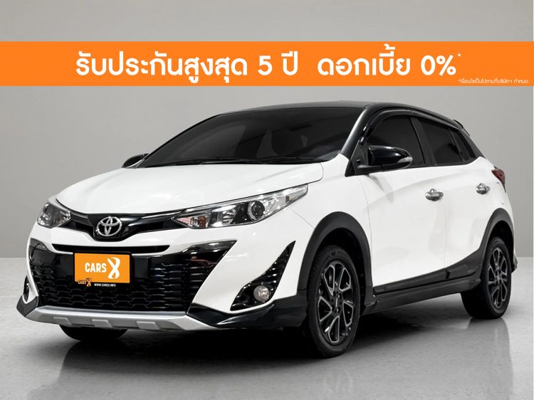 Toyota Yaris 2020 1.2 High Cross Sedan เบนซิน ไม่ติดแก๊ส เกียร์อัตโนมัติ ขาว