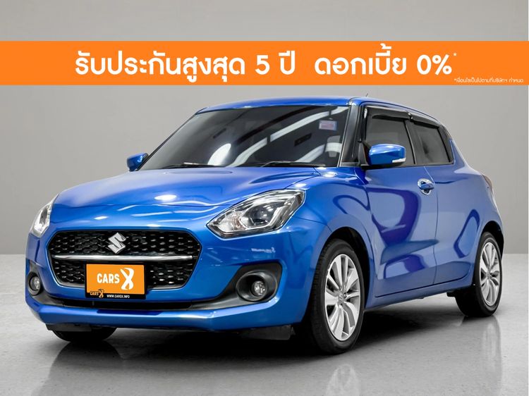 Suzuki Swift 2021 1.2 GLX Sedan เบนซิน ไม่ติดแก๊ส เกียร์อัตโนมัติ น้ำเงิน