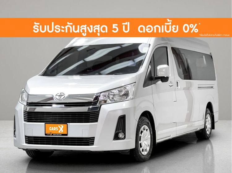Toyota Commuter 2019 2.8 Van ดีเซล ไม่ติดแก๊ส เกียร์อัตโนมัติ บรอนซ์เงิน