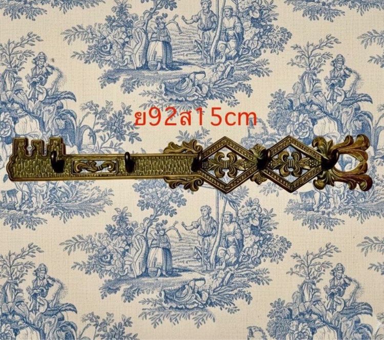 ตะขอไม้แขวนผ้าวินเทจ รูปที่ 2