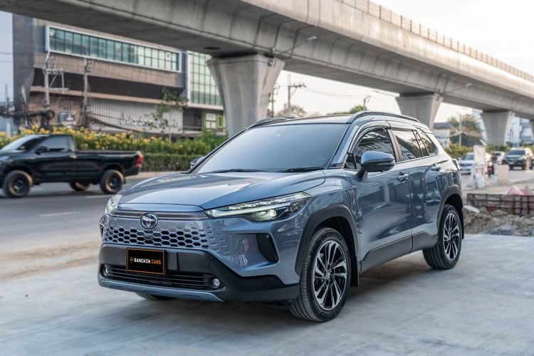 Toyota Corolla Cross 2024 1.8 HEV Premium Luxury Utility-car ไฮบริด เกียร์อัตโนมัติ เทา