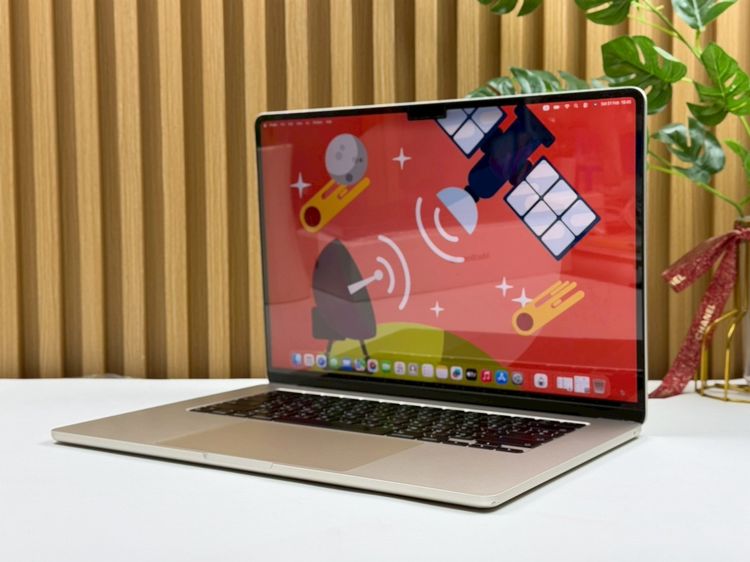 MacBook Air 15-inch M3 2024 Ram16GB SSD512GB Starlight apple care+ 5 April 2027 รูปที่ 2