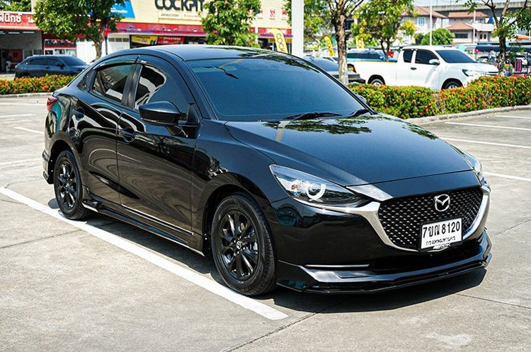 Mazda Mazda 2 2023 1.3 C Sedan เบนซิน ไม่ติดแก๊ส เกียร์อัตโนมัติ ดำ รูปที่ 3