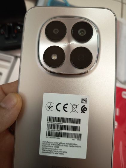 Redmi Note 15 Pro 5Gสีเงินครบกล่องประกันศูนย์2ปีของแถมครบ รูปที่ 5