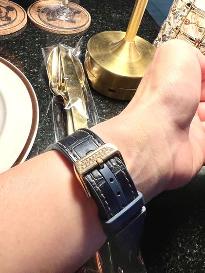 Franck Muller rose gold 18k V45 รุ่นไซรใหณ่ เพชจแท้  รูปที่ 4