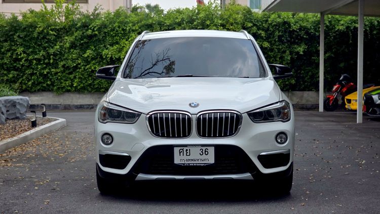 BMW X1 2017 2.0 sDrive18d xLine Utility-car ดีเซล ไม่ติดแก๊ส เกียร์อัตโนมัติ ขาว รูปที่ 2