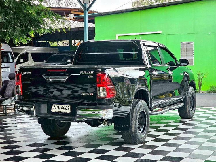 Toyota Hilux Revo 2018 2.4 Prerunner E Plus Pickup ดีเซล ไม่ติดแก๊ส เกียร์ธรรมดา ดำ รูปที่ 4