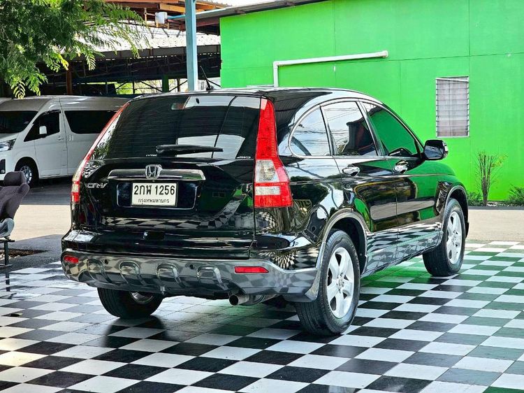 Honda CR-V 2008 2.0 E 4WD Utility-car เบนซิน ไม่ติดแก๊ส เกียร์อัตโนมัติ ดำ รูปที่ 4
