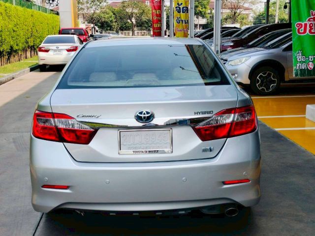 Toyota Camry 2013 2.5 HV Sedan ไฮบริด ไม่ติดแก๊ส เกียร์อัตโนมัติ บรอนซ์เงิน รูปที่ 4