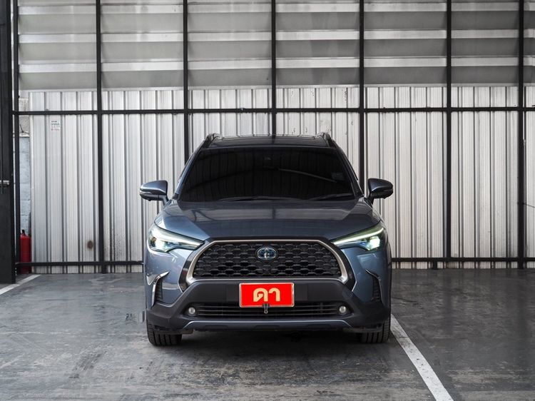 Toyota Corolla Cross 2021 1.8 Hybrid Premium Safety Utility-car ไฮบริด ไม่ติดแก๊ส เกียร์อัตโนมัติ เทา รูปที่ 2