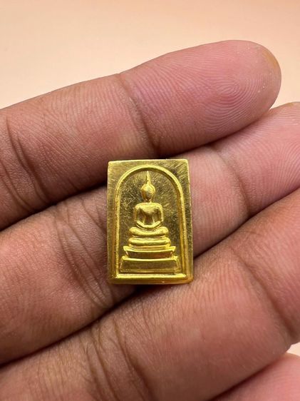พระสมเด็จองค์จิ๋ว เนื้อทองคำ 78 เปอร์เซนต์ รูปที่ 3