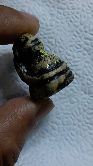 พระสังกัจจายน์ เนื้อผงพุทธคุณชุบรัก หลวงพ่อแก้ว ยุคต้น เก่า รูปที่ 8