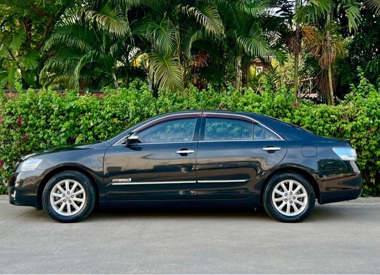 Toyota Camry 2009 2.4 Hybrid Sedan ไฮบริด ไม่ติดแก๊ส เกียร์อัตโนมัติ ดำ รูปที่ 2