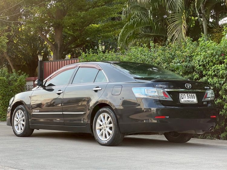 Toyota Camry 2009 2.4 Hybrid Sedan ไฮบริด ไม่ติดแก๊ส เกียร์อัตโนมัติ ดำ รูปที่ 3