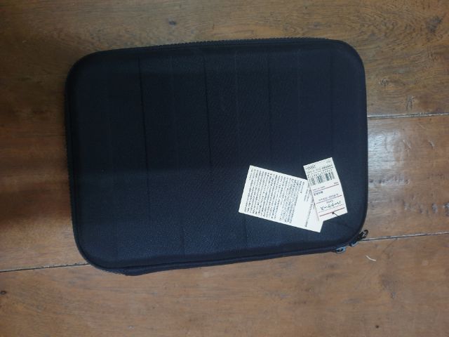 ดำ กระเป๋าเคส muji hard case ใส่ของอนกประสงค์