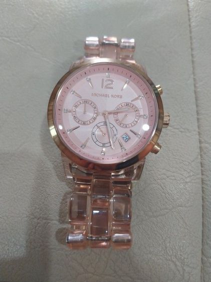 ขายนาฬิกาผู้หญิง Michael Kors รุ่น Audrina สีชมพูโรสโกลด์ (MK6203)  รูปที่ 2