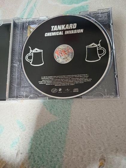 CDs เพลงแนว Metal วง Tankard อัลบั้ม Zombie Attack, Chemical Invasion+The Morning After+Alien กับ The Meaning of Life ปี 1986-1990 ครับ รูปที่ 10