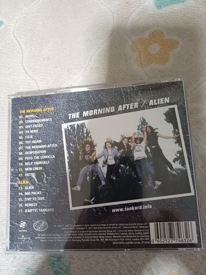 CDs เพลงแนว Metal วง Tankard อัลบั้ม Zombie Attack, Chemical Invasion+The Morning After+Alien กับ The Meaning of Life ปี 1986-1990 ครับ รูปที่ 17