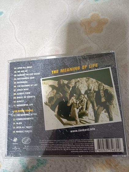 CDs เพลงแนว Metal วง Tankard อัลบั้ม Zombie Attack, Chemical Invasion+The Morning After+Alien กับ The Meaning of Life ปี 1986-1990 ครับ รูปที่ 7
