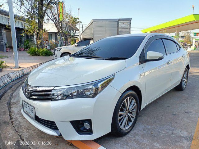 Toyota Altis 2016 1.8 E Sedan เบนซิน เกียร์อัตโนมัติ ขาว รูปที่ 2