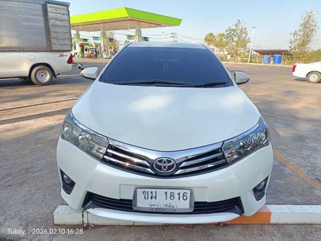 Toyota Altis 2016 1.8 E Sedan เบนซิน เกียร์อัตโนมัติ ขาว