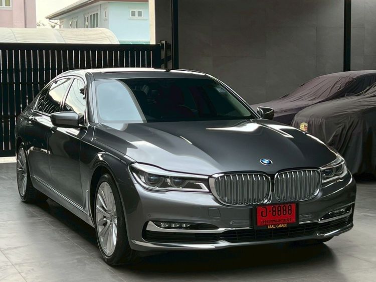 BMW Series 7 2017 740Li Sedan เบนซิน ไม่ติดแก๊ส เกียร์อัตโนมัติ เทา รูปที่ 2