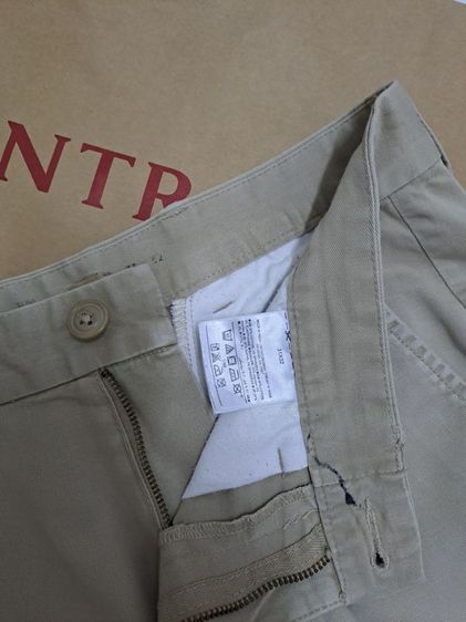 กางเกงขาสั้นสีน้ำตาล,เบจ ผ้า Cotton แบรนด์ Oldnavy‼️ รูปที่ 3