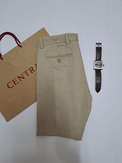 กางเกงขาสั้นสีน้ำตาล,เบจ ผ้า Cotton แบรนด์ Oldnavy‼️ รูปที่ 4