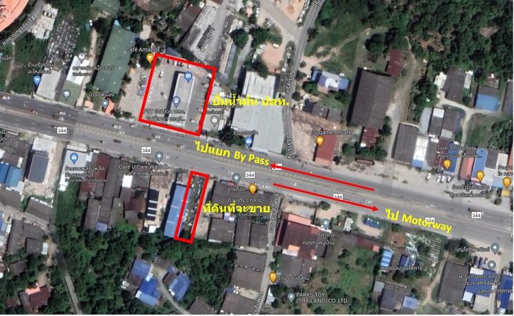 ที่ดินเปล่าสวยมากๆ เขต อ.เมืองชลบุรี ทำเล โรงเรียนสารสาสน์วิเทศชลบุรี รูปที่ 2