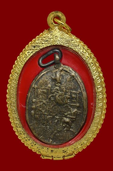 เหรียญหล่อหลวงพ่อจั่น วัดบางมอญ ปี2465 จ.อยุธยา สภาพสวย พระเก่าเก็บสวยเดิม รูปที่ 2