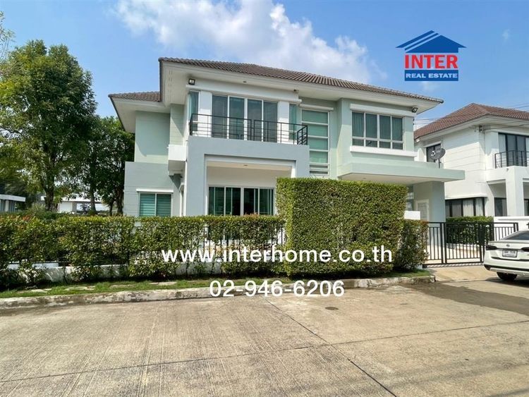 บ้านเดี่ยว 2 ชั้น 63 ตร.ว. หมู่บ้านบางกอก บูเลอวาร์ด พระราม 9-ศรีนครินทร์ ซอยกรุงเทพกรีฑา ถนนสรีนครินทร์ ถนนรามคำแหง เขตสะพานสูง กรุงเทพ รูปที่ 2