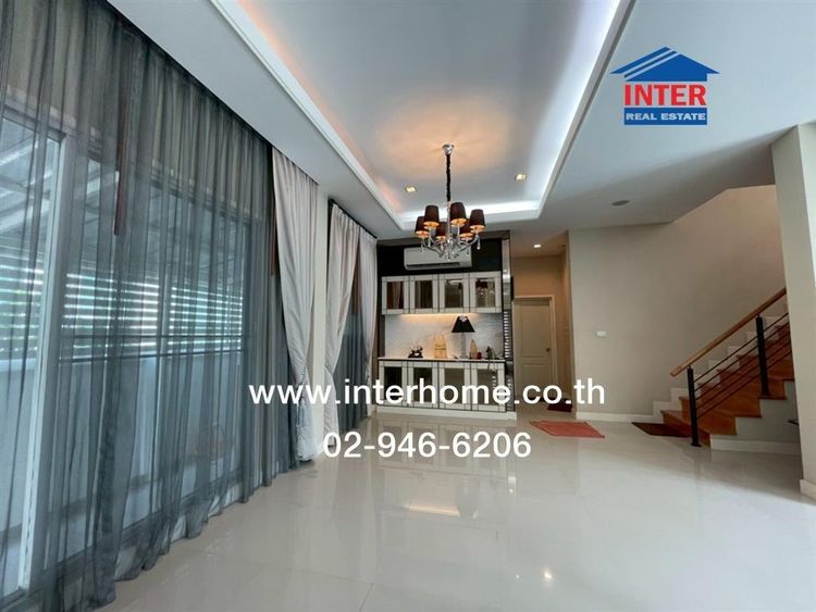 บ้านเดี่ยว 2 ชั้น 63 ตร.ว. หมู่บ้านบางกอก บูเลอวาร์ด พระราม 9-ศรีนครินทร์ ซอยกรุงเทพกรีฑา ถนนสรีนครินทร์ ถนนรามคำแหง เขตสะพานสูง กรุงเทพ รูปที่ 3