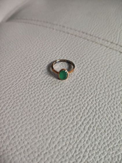 แหวนเงินลงยาพลอยโมรา รูปที่ 4