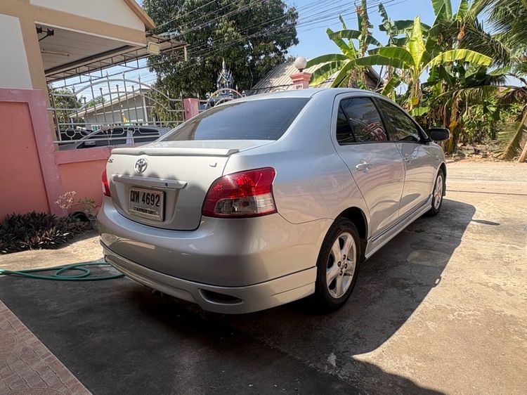 Toyota Vios 2008 1.5 J Sedan เบนซิน ไม่ติดแก๊ส เกียร์ธรรมดา บรอนซ์เงิน รูปที่ 4