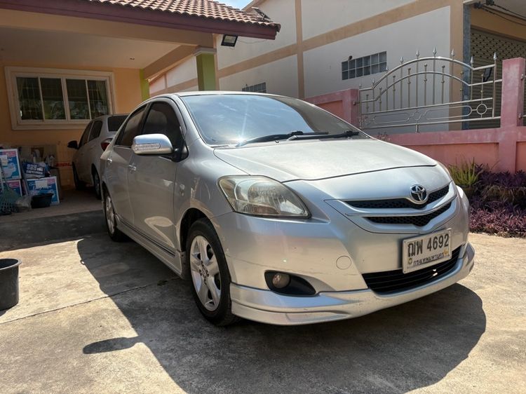 Toyota Vios 2008 1.5 J Sedan เบนซิน ไม่ติดแก๊ส เกียร์ธรรมดา บรอนซ์เงิน รูปที่ 2